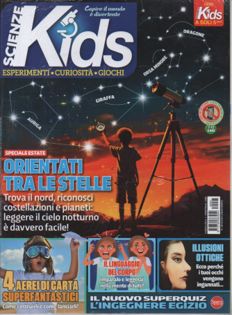 Scienze Kids - n. 7 - bimestrale - luglio - agosto 2023 - 2 riviste