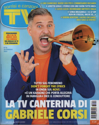 Sorrisi e Canzoni TV - n.10- settimanale -28 febbraio  2023