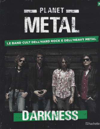 Planet Metal  -Darkness  n. 79- settimanale -23/3/2024 - copertina rigida