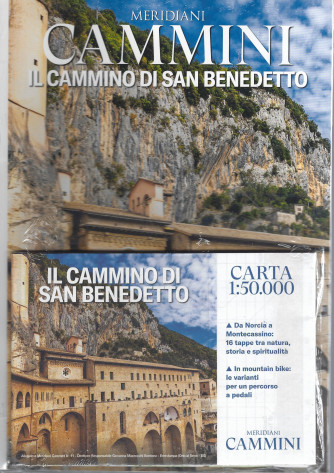Meridiani Cammini - Il cammino di San Benedetto- n. 11 - bimestrale - 10/7/2021