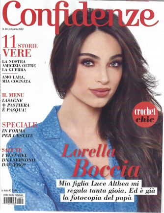 Confidenze - n.15 -12 aprile    2022 - settimanale