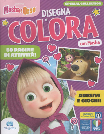 Masha e Orso - Disegna e Colora - Uscita n.30 - 6 Novembre 2025 - Bimestrale