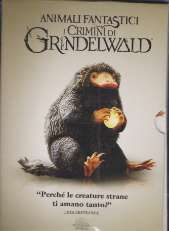 I dvd Sorrisi collection - n. 16 -Animali fantastici i crimini di Grindelwald - 18 maggio  2021 - settimanale - decima  uscita