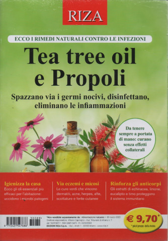 Alimentazione naturale -Tea tree oil e Propoli - n. 89  -marzo  2023