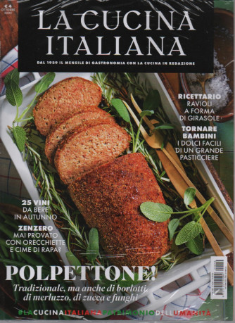 La cucina italiana - n. 10 - mensile -ottobre   2022