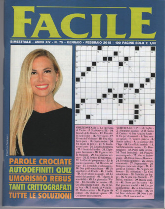 Facile - n. 75 - bimestrale - Gennaio 2022 - 100 pagine