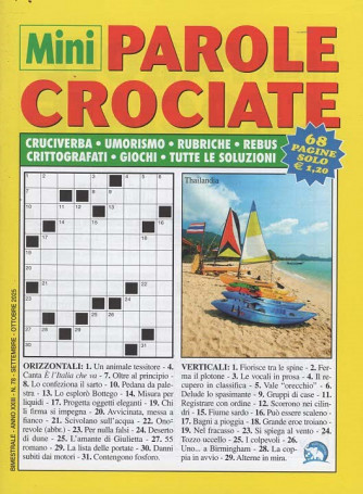 Mini Parole Crociate - Uscita n.78 - 20 Agosto 2025 - Bimestrale