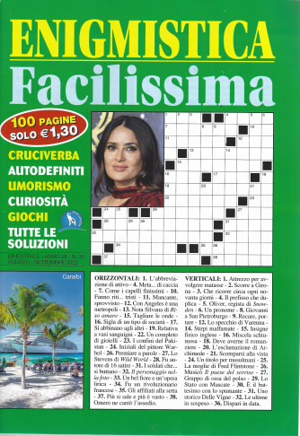 Enigmistica Facilissima - n. 36 - bimestrale -agosto - settembre 2022 - 100 pagine