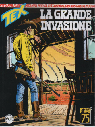 Nuova Ristampa Tex -La grande invasione- n.497 -  15 settembre        2023 - mensile