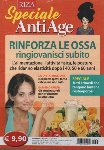 Speciale AntiAge - n. 63 - Rinforza le ossa ringiovanisci subito -   n. 63 - luglio   2023