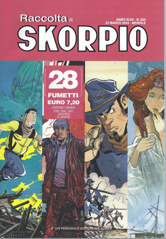 Raccolta di Skorpio - n. 622 - 23 marzo  2024 - mensile  - 28 fumetti