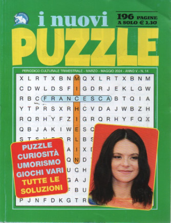 I nuovi puzzle - n. 14 - trimestrale - marzo - maggio 2024 - 196 pagine