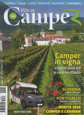 Vita in Camper - Uscita n.160 - 29 Agosto 2025 - Bimestrale