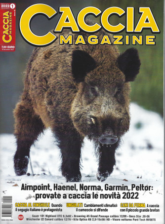 Caccia Magazine - n. 1 - mensile -gennaio 2022