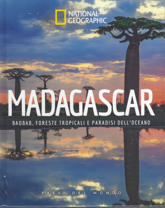 National Geographic  -  Madagascar - baobab, foreste tropicali e paradisi dell'oceano  -n. 68  - 17/12/2021 - settimanale - copertina rigida