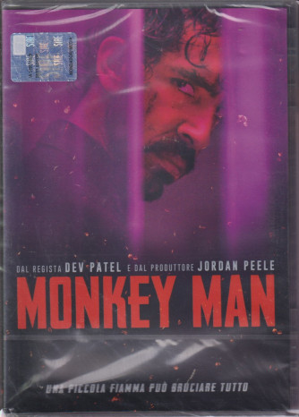 I dvd cinema di Sorrisi - n. 35 -Monkey Man- settimanale - settembre  2024