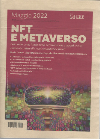 NFT e metaverso - n. 3 - mensile - maggio 2022