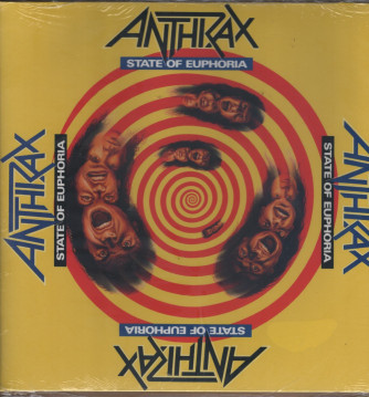 Vinile LP 33 giri State of euphoria de i Anthrax  (1988)