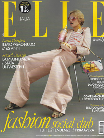 Elle Italia- n. 7- settimanale -5/3/2022
