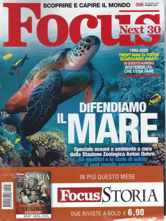 Focus + Focus Storia -    n. 356 -giugno  2022 -  mensile - 2 riviste