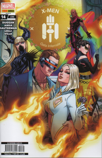 Gli Incredibili X-Men  - Gala infernale - n. 395 - mensile - 17 novembre 2022