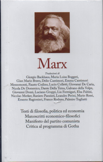 I grandi filosofi-  -  Marx -     n. 17  -      settimanale - 23/9/2022 - copertina rigida