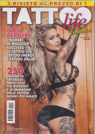 Tattoo life Collection- n. 129 -marzo - aprile 2021  - 3 riviste al prezzo di 1