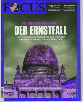 Focus -n. 35 - 26 August 2023- in lingua tedesca