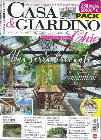 Casa & giardino Chic - n. 1 - bimestrale - aprile - maggio 2022 - 2 riviste