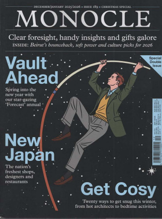 Monocle UK - Uscita n.189 - 2 Dicembre 2025 - 2 Dicembre 2025 - Mensile - In lingua inglese
