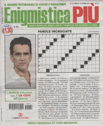 Enigmistica Più - Uscita n.42 - 15 Ottobre 2025 - Settimanale