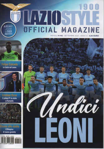 Lazio Style official magazine - n. 142 - mensile - settembre 2022