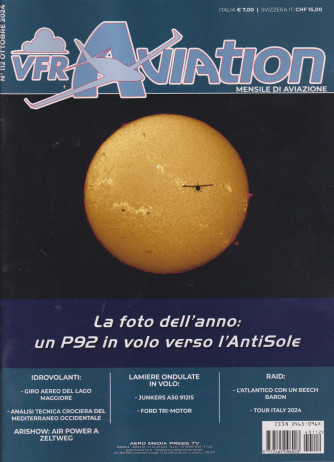 VFR Aviation - n. 112- mensile -ottobre    2024