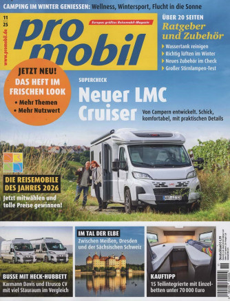 Pro Mobil - Uscita n.11 - 21 Ottobre 2025 - Mensile - In lingua tedesca