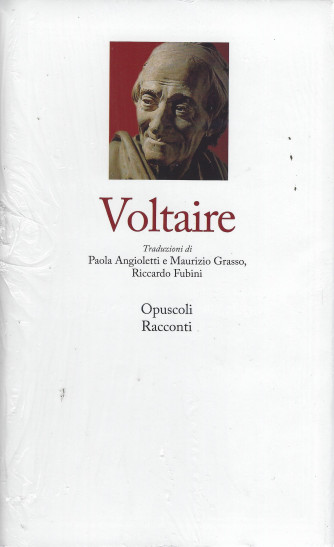 I grandi filosofi-Voltaire-  n. 12 -Opuscoli -  Racconti -   settimanale - 19/8/2022 - copertina rigida