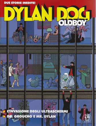 Dylan Dog Oldboy -L'invasione degli ultraschermi - Dr. Groucho e Mr. Dylan - 15 aprile  2022- bimestrale - n. 50