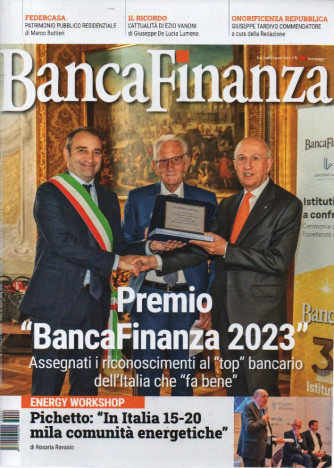 Banca Finanza -     n. 3 - luglio - agosto   2023 - bimestrale