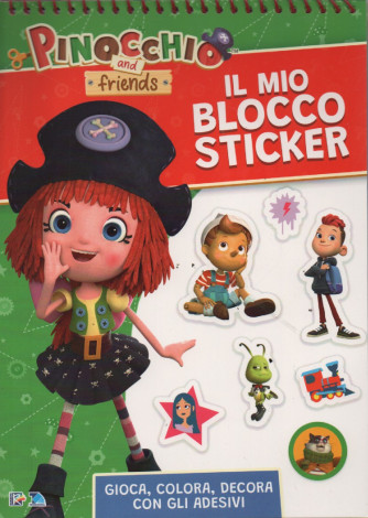 Pinocchio and Friends - Il mio blocco sticker - n. 7 - 12/6/2023 - bimestrale