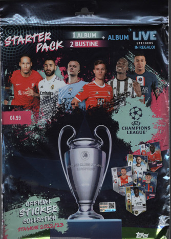 Starter Pack Figurine UEFA Champion League 2022/23 by Toops