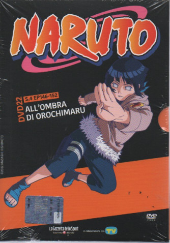 Naruto - dvd 22  - All'ombra di Orochimaru s. 3 EP 146- 152- settimanale
