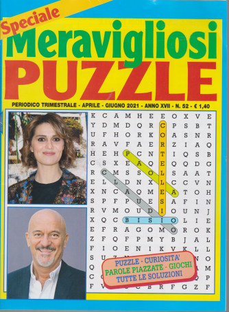 Speciale Meravigliosi Puzzle - n. 52- trimestrale - aprile - giugno 2021