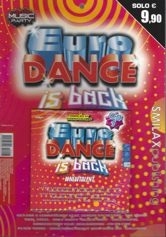 Music Party - Euro Dance is back - trimestrale - 12 novembre 2021 -