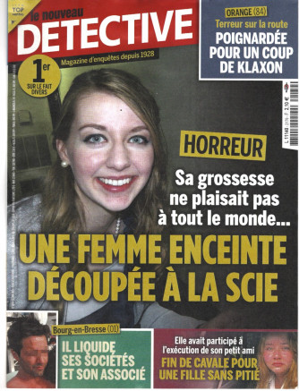 LE NOUVEAU DETECTIVE - n. 2179 -12 juin - in lingua francese