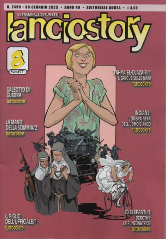 Lanciostory - n. 2495 - 30 gennaio 2023- settimanale di fumetti