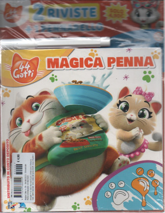 Happy Color - 44 Gatti - Magica penna - n. 26 - 6/6/2023 - bimestrale -