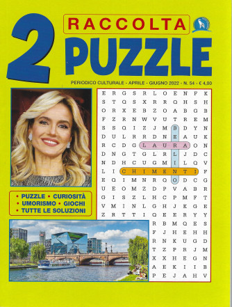 Raccolta 2 Puzzle - n. 54 -novembre - aprile - giugno   2022