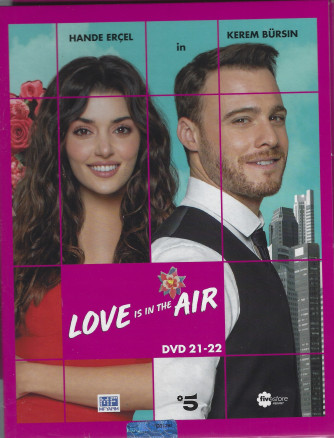Love is in the air - undicesima  uscita - 2 dvd + booklet  -  lingua italiano/ turco - n. 35 -26 marzo 2022
