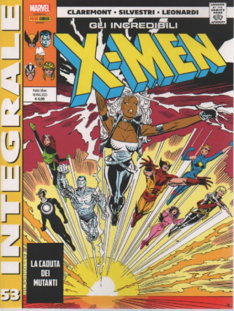Marvel integrale - Gli incredibili X-Men -La caduta dei mutanti   - n. 53 - mensile - 18 maggio   2023
