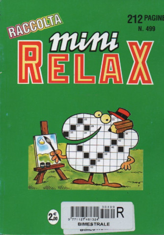Raccolta Mini relax - n. 499 - bimestrale -marzo 2020- 212 pagine