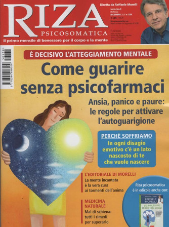 Riza Psicosomatica - Come guarire senza psicofarmaci - Uscita n.538 - 4 Dicembre 2025 - Mensile